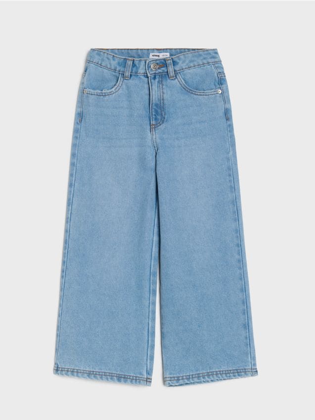Kavbojke wide leg - SINSAY