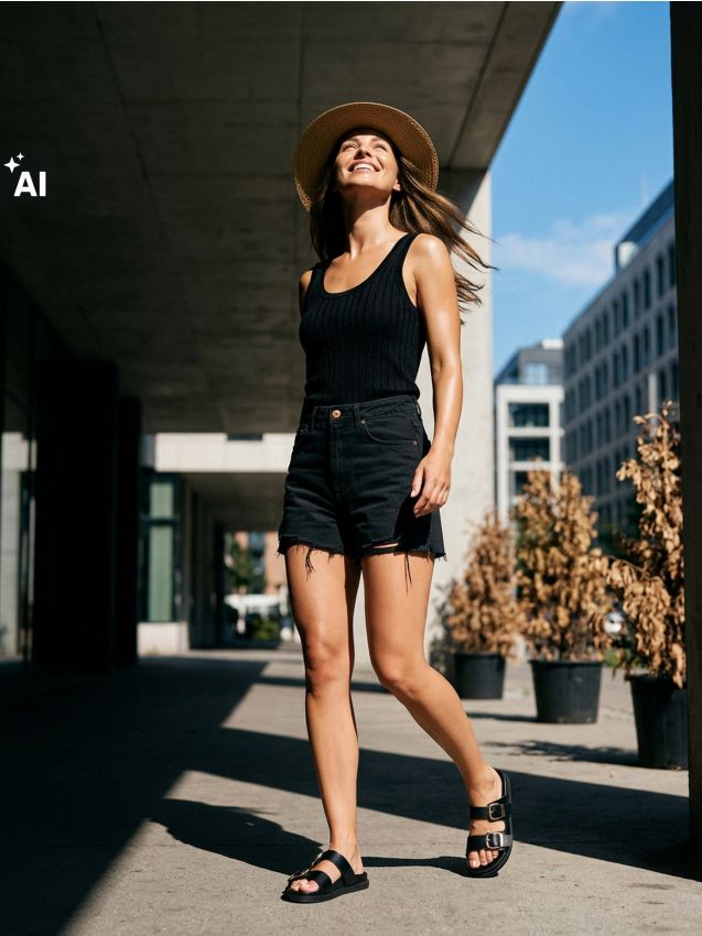 Sinsay - Top din tricot - negru