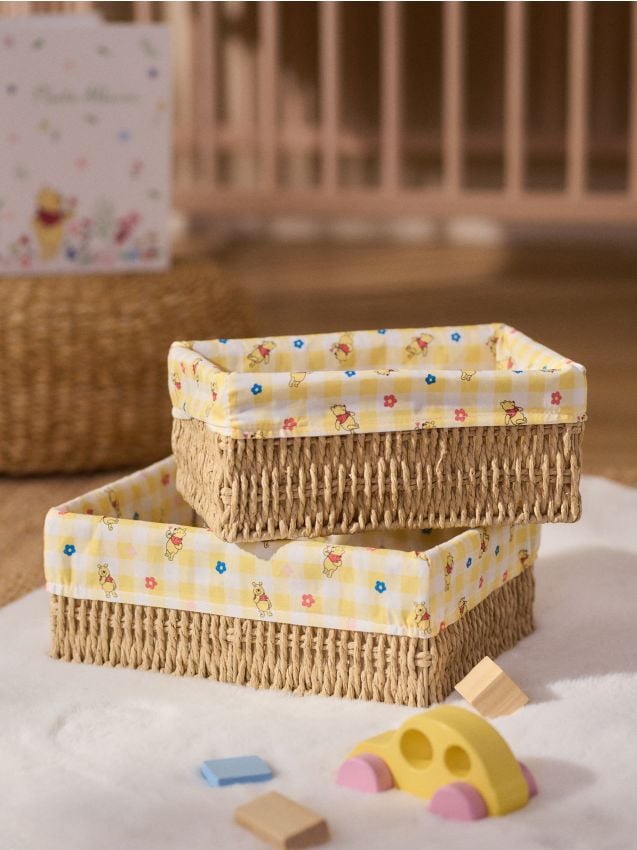 Sinsay - Set de coșuri împletite pentru depozitare Winnie the Pooh - multicolor