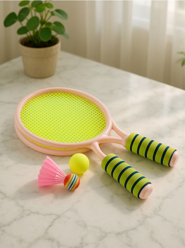 Sinsay - Palete de plajă cu minge - roz-pastel