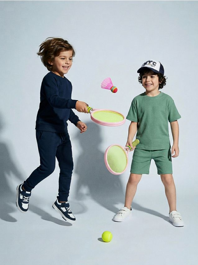 Sinsay - Palete de plajă cu minge - roz-pastel