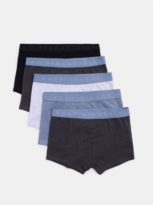 Sinsay - Boxeri din bumbac, set de 5 - multicolor