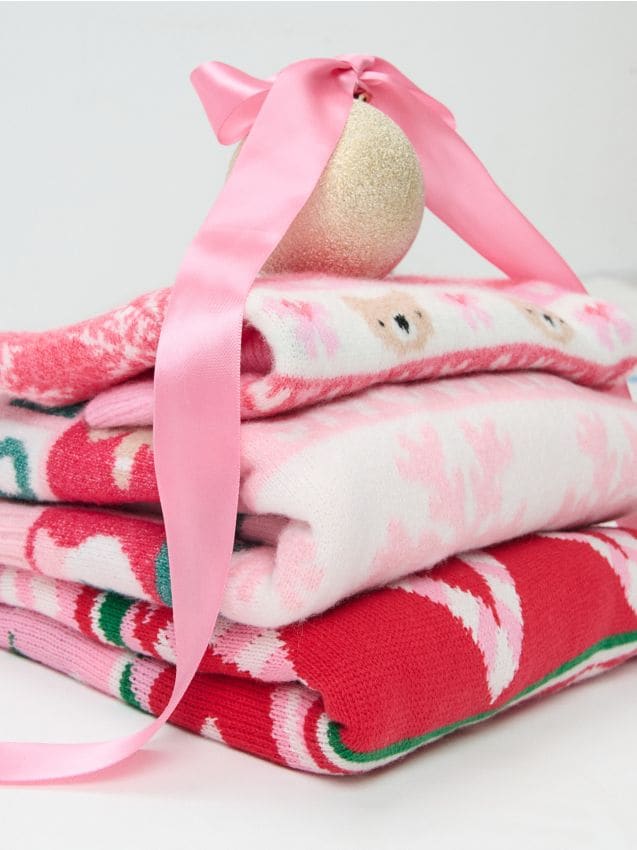 Sweter z motywem świątecznym - SINSAY