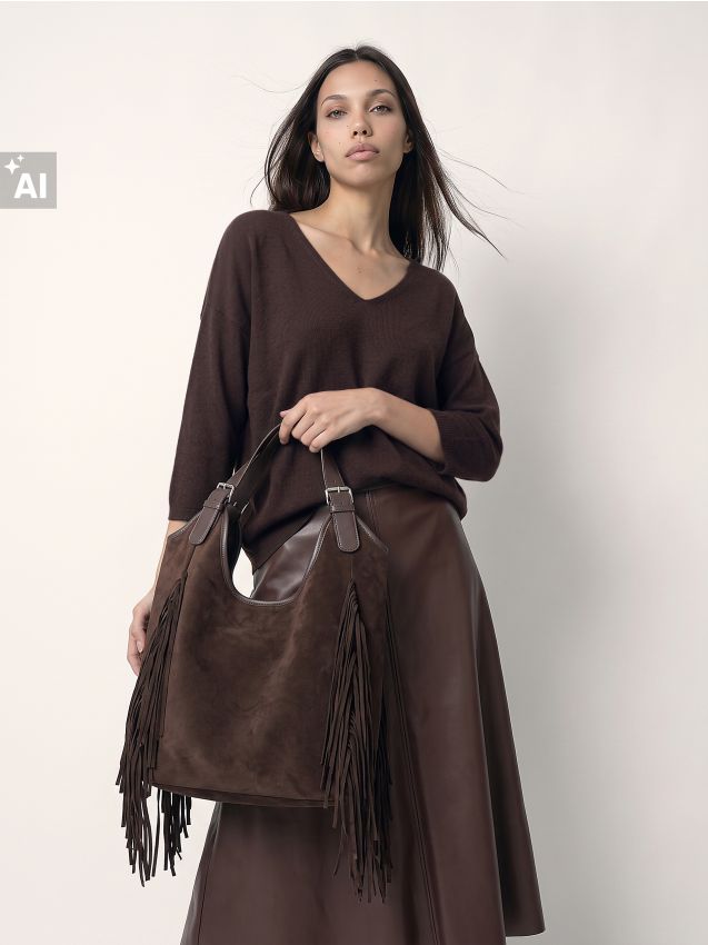 Sinsay - Pulover oversize cu mâneci kimono, cu amestec de lână - dark grey jeans