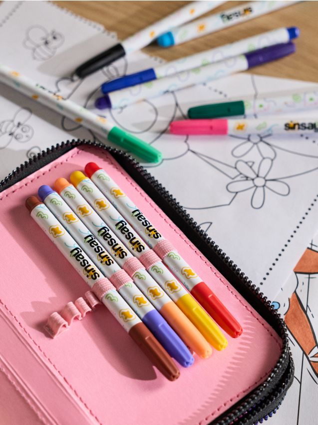 Sinsay - Set de carioci colorate, set de 12 - multicolor