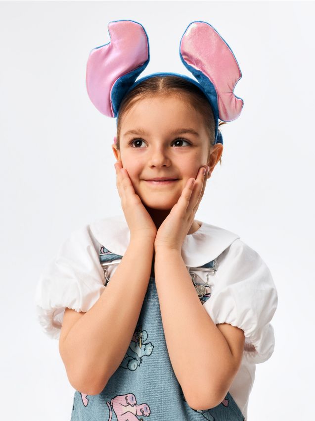 Sinsay - Set pentru păr – 2 elastice și bentiță cu urechi Stitch - multicolor