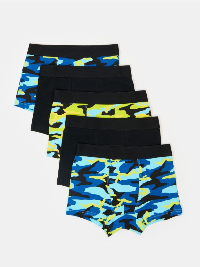 Sinsay - Boxeri din bumbac, set de 5 - multicolor