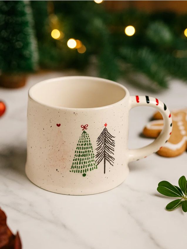 Sinsay - Hrnček so sviatočným motívom - biela