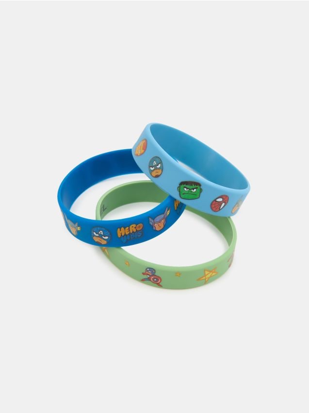 Sinsay - Set de brățări 3 pack Marvel - multicolor