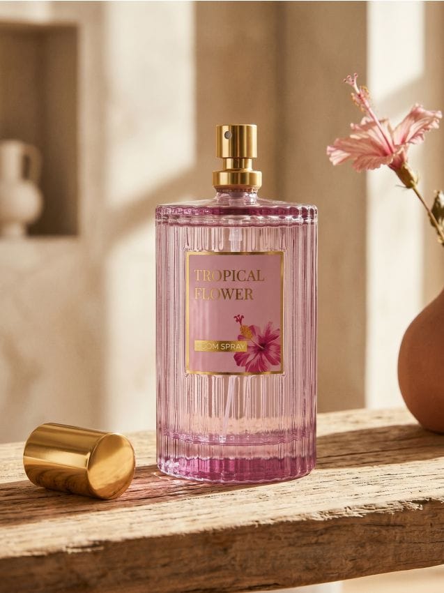 Deodorante per ambienti Tropical Flower - rosa cipria