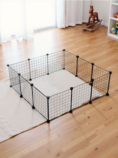 Składany kojec dla zwierząt domowych