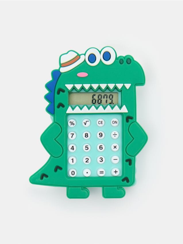 Sinsay - Calculator cu joc de labirint - albastru