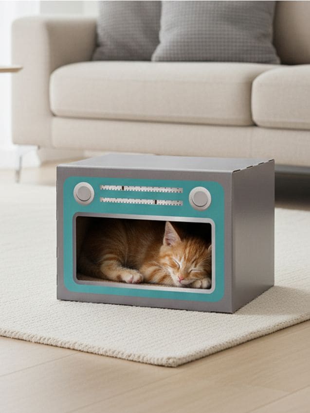 Sinsay - Škrabacia podložka pre mačku - tmavosivá