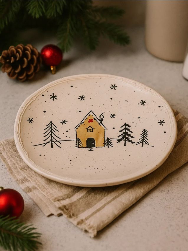 Sinsay - Tanier s vianočným motívom - biela