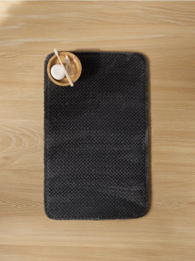 Sinsay - Covoraș de baie uni - gri-închis