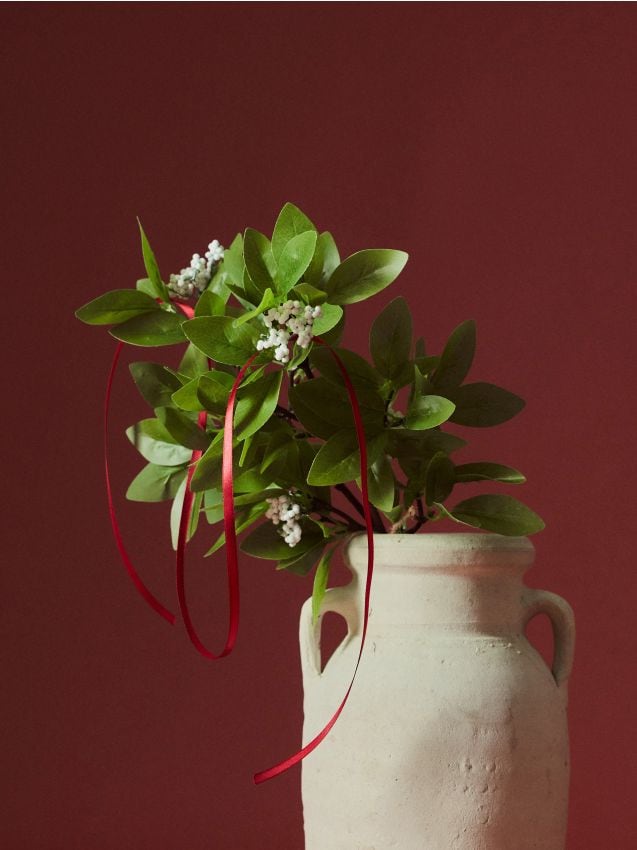 Sinsay - Crenguță decorativă de vâsc cu fructe - verde
