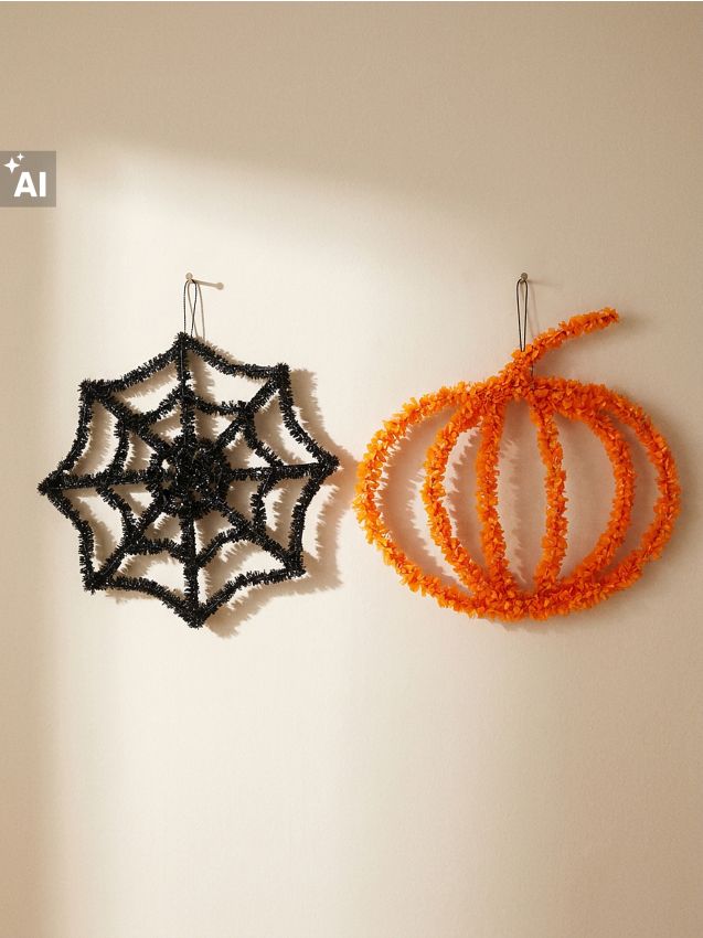 Sinsay - Decorațiune de perete cu motiv de Halloween 2 pack - multicolor