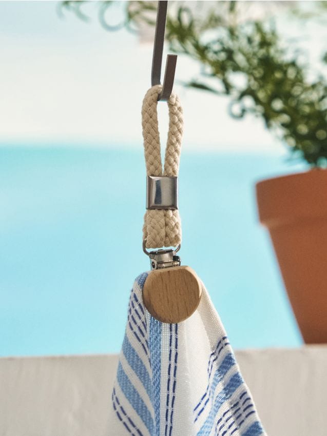 Sinsay - Cleme pentru prosop 2 pack - bej