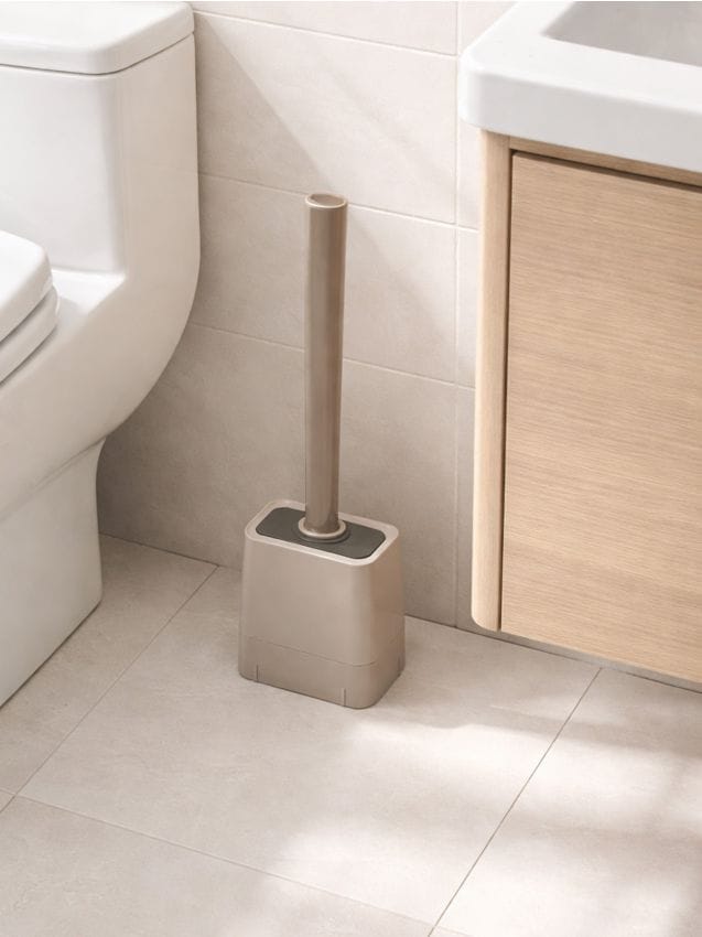 Sinsay - Perie de toaletă - gri deschis