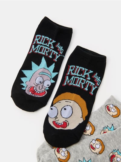 Komplet od 2 para čarapa Rick & Morty