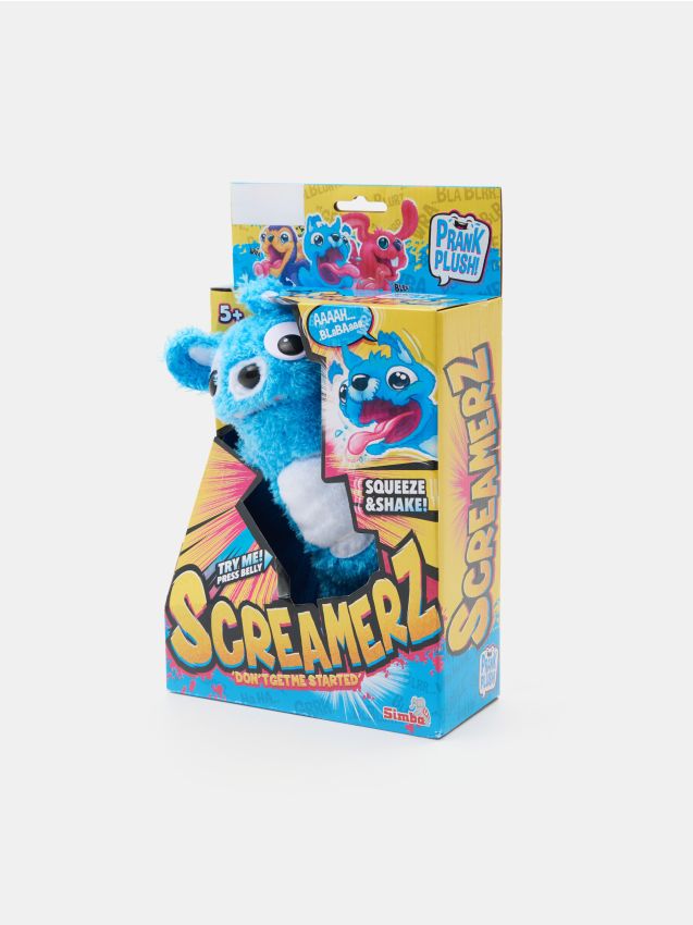 Sinsay - Interaktívna edukačná plyšová hračka – Maskot ScreamerZ Medvedík - viacfarebná