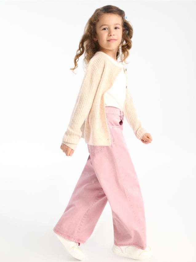 Kavbojke wide leg - SINSAY