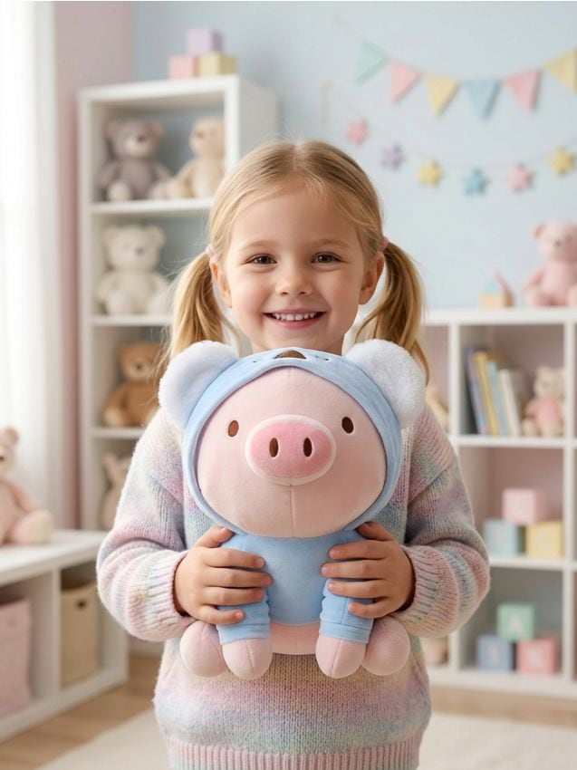 Sinsay - Jucărie de pluș porc în costum - multicolor