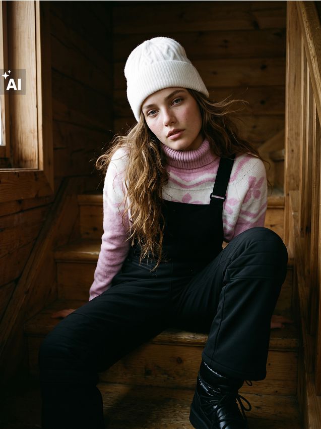 Sinsay - Căciulă Beanie cu Vâscoză - crem