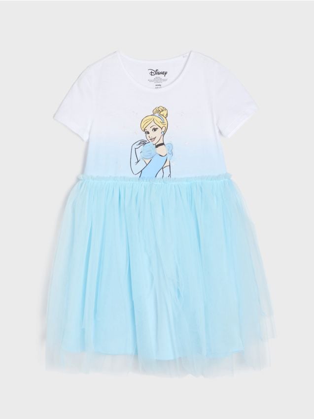 Sinsay - Rochie cu tul în partea de jos Cinderella - multicolor