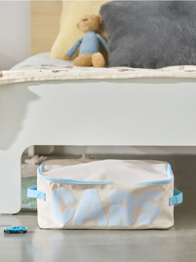 Sinsay - Cutie de depozitare pentru mașinuțe - albastru-pal