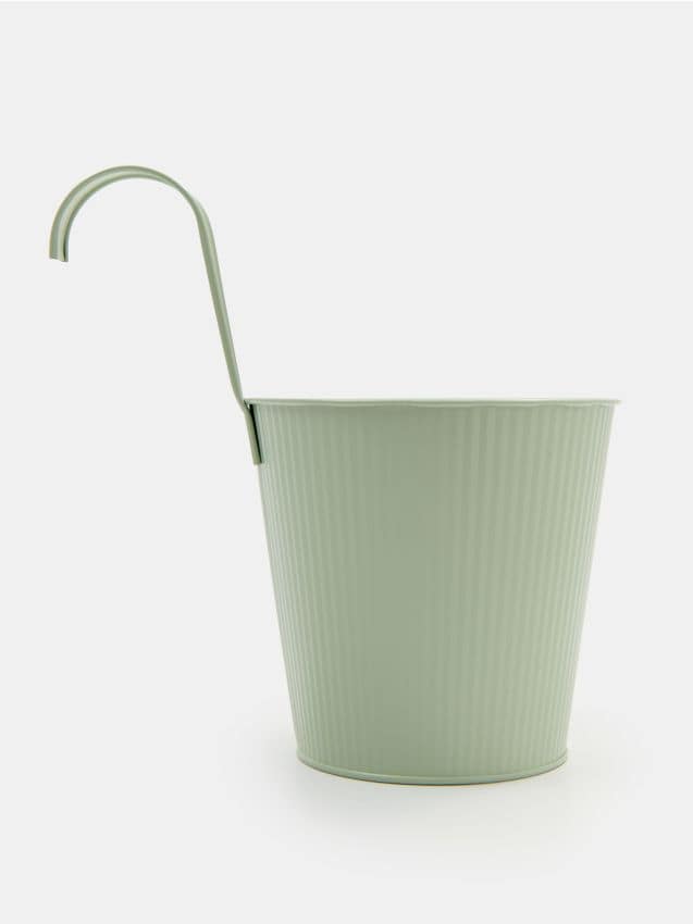 Sinsay - Ghiveci pentru agățat pe balustradă - verde-pal