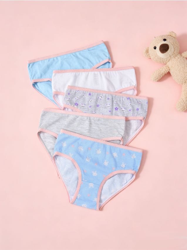 Sinsay - Set de 5 perechi de chiloți - multicolor