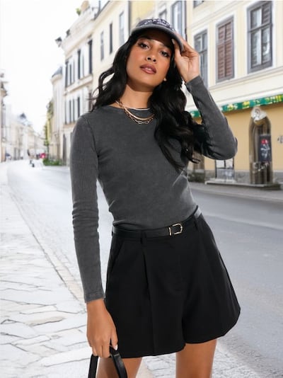 Langarm-T-Shirt