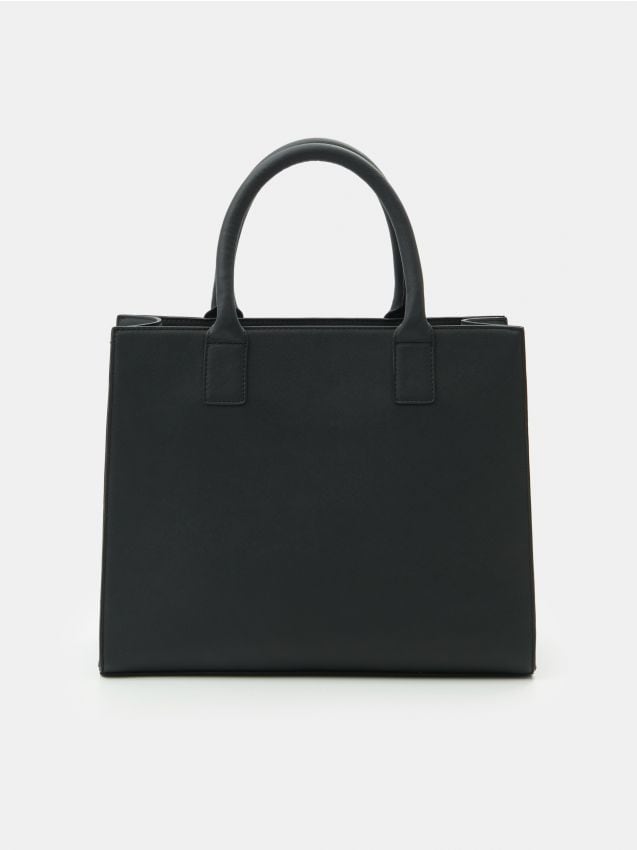 Shopper bag Color black - SINSAY - 0834G-99X
