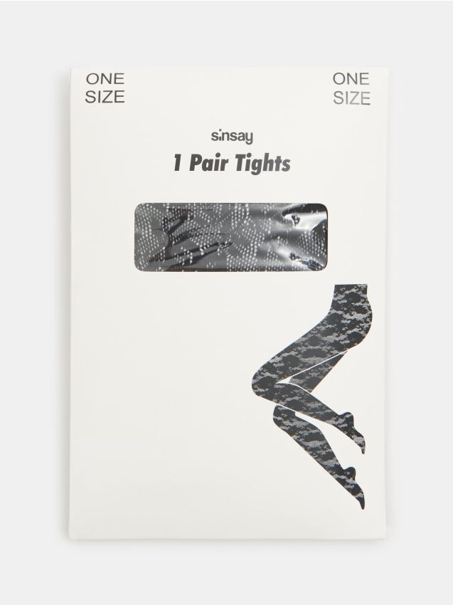 Sinsay - Pančuchy - čierna