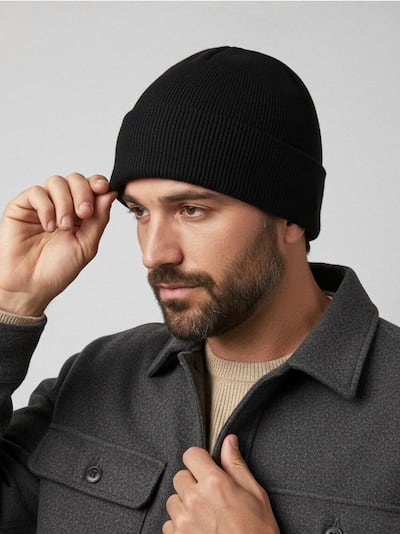 Beanie kapa sa mešavinom viskoze