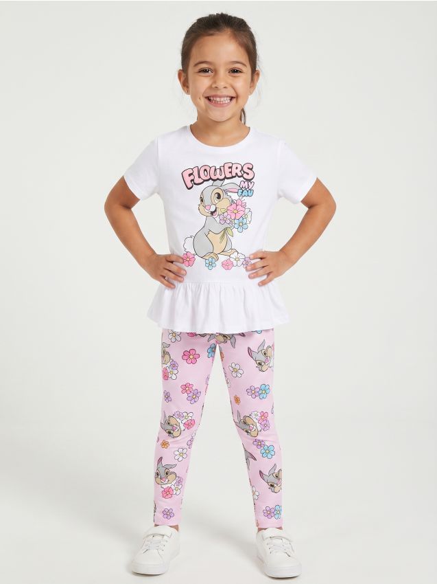Sinsay - Tricou din bumbac cu imprimeu Bambi - alb