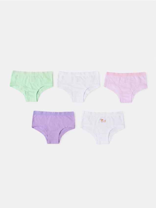 Sinsay - Fesuri din bumbac 5 pachete - multicolor