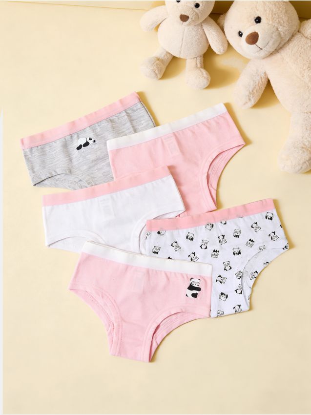 Sinsay - Set de 5 perechi de chiloți - multicolor