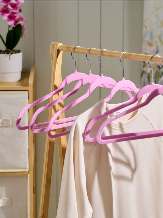 Sinsay - Set de umerașe 10 pack - roz