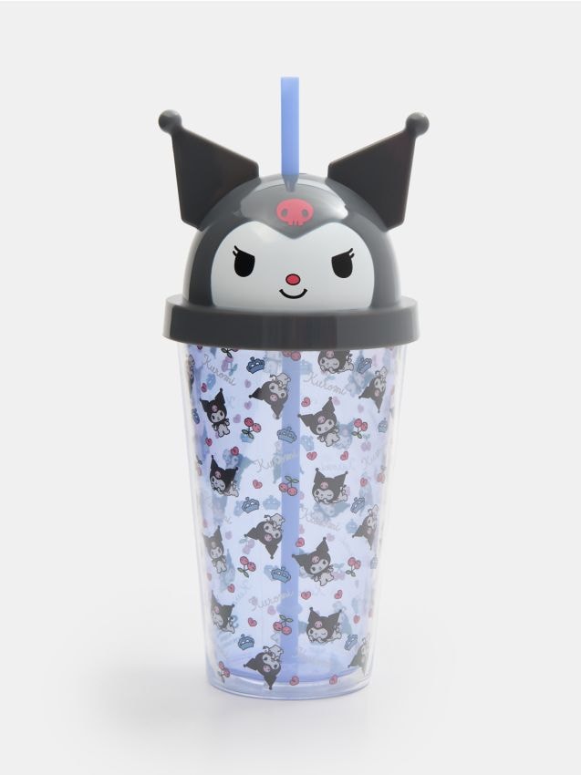 Sinsay - Cană reutilizabilă, cu pai Kuromi - multicolor