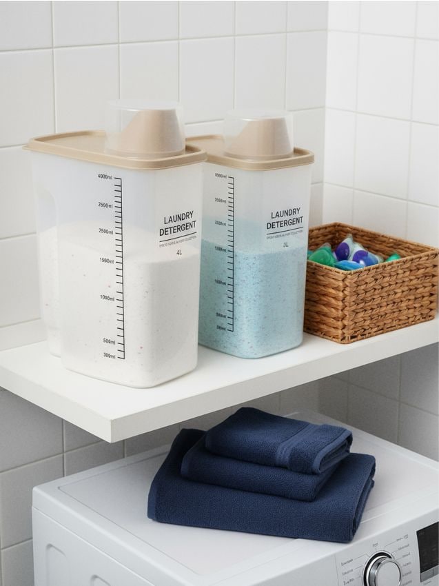 Sinsay - Úložná nádoba s odmerkou - béžová