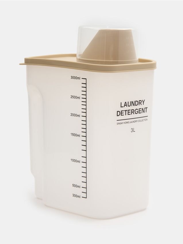 Sinsay - Úložná nádoba s odmerkou - béžová