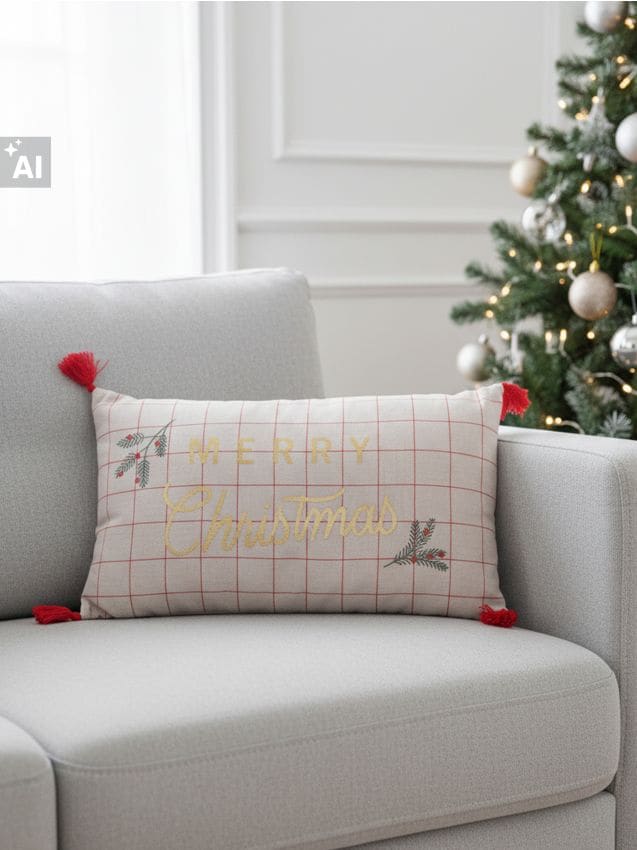 Sinsay - Perna de Crăciun cu textul „Merry Christmas” - multicolor