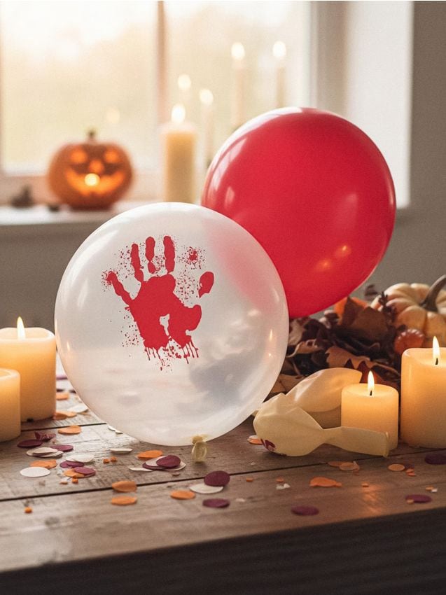 Sinsay - Sada 20 halloweenskych balónov - viacfarebná
