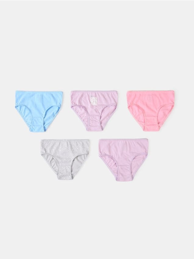 Sinsay - Fesuri din bumbac 5 pachete - multicolor