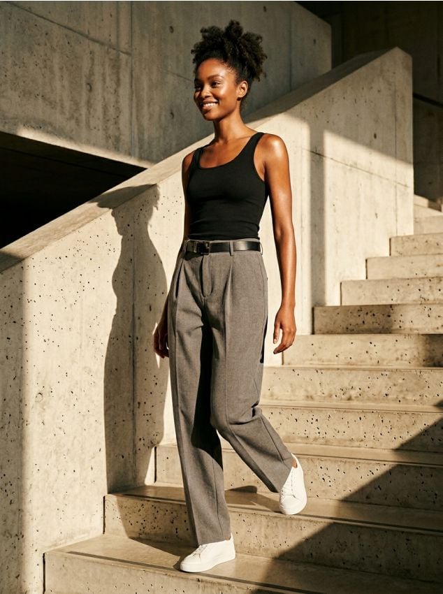 Sinsay - Top cu bretele subțiri - negru