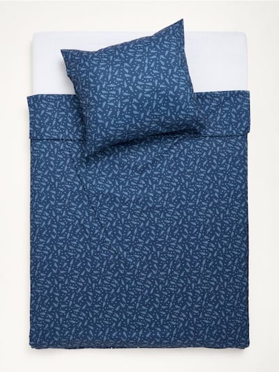 Povlečení s rostlinným vzorem