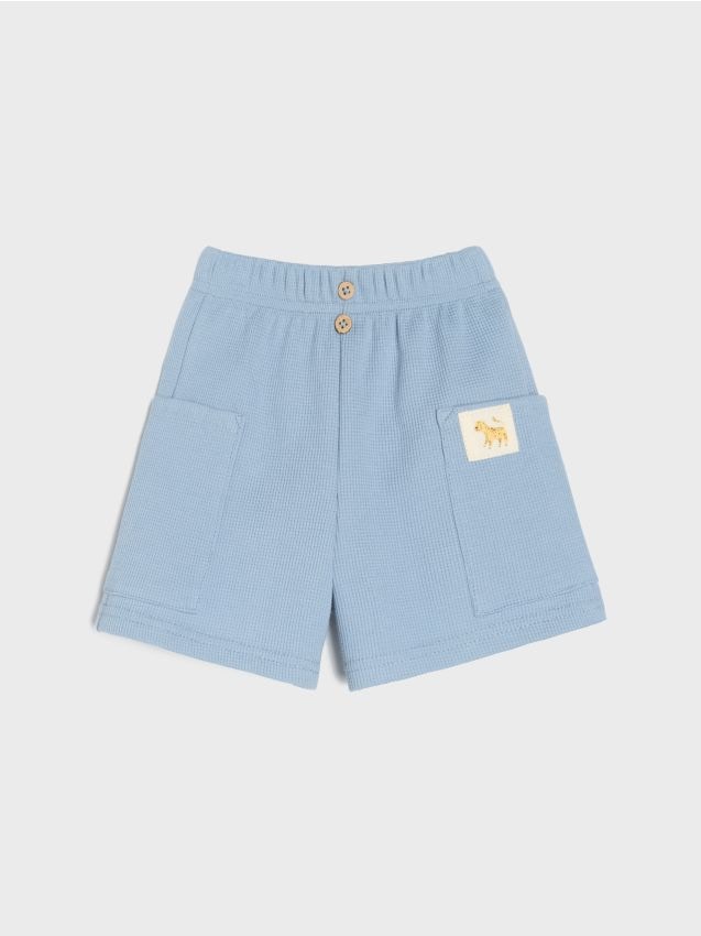 Sinsay - Dzianinowe szorty z bawełny - Inny