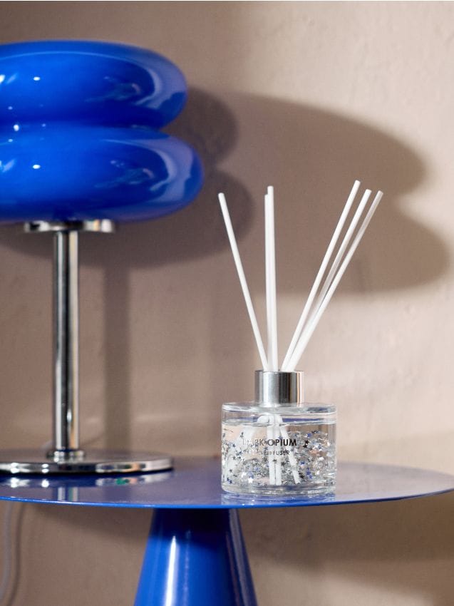 Sinsay - Difuzor de aromă cu bețișoare Dark Opium - argintiu